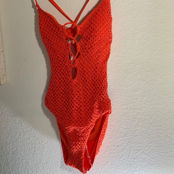 NWT lucky brand knitted swimsuit size medium - Picture 15 of 16